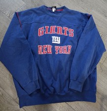 New York Giants NFL Team Apparel Hoodie Jacket Size L