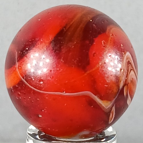 Vintage Akro Slag Marble .74 Inches Near-Mint Condition Combined Shipping - Picture 9 of 16
