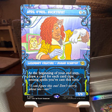 Wizards of the Coast MTG April O'Neil, Hacktivist TMNT 0227 Borderless Rare EN