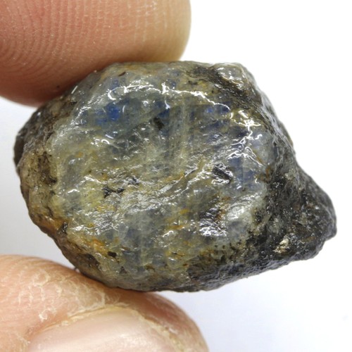 45.14Ct. Unheated Gemstone Sapphire Blue Green Rough Natural From Mine Mozabique - Picture 2 of 7