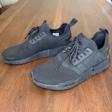 Adidas Originals NMD R1 Primeblue Triple Black GZ9256 Men's 9.5 US Shoes READ