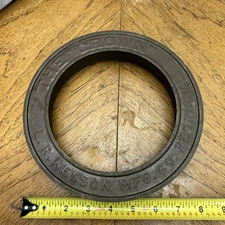 VINTAGE L.R. NELSON CIRCLE round copper garden sprinkler "THE CROWN'