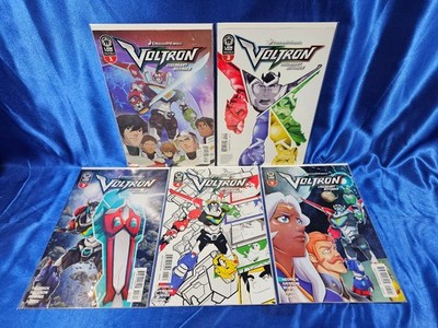 Voltron Legendary Defender Volume 2 1-5 Complete Set 2017 Lion Forge Show Comics