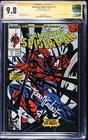 Amazing Spider-Man (1989) # 317 (CGC 9.8 WP) Signed Full Todd Mcfarlane • Venom