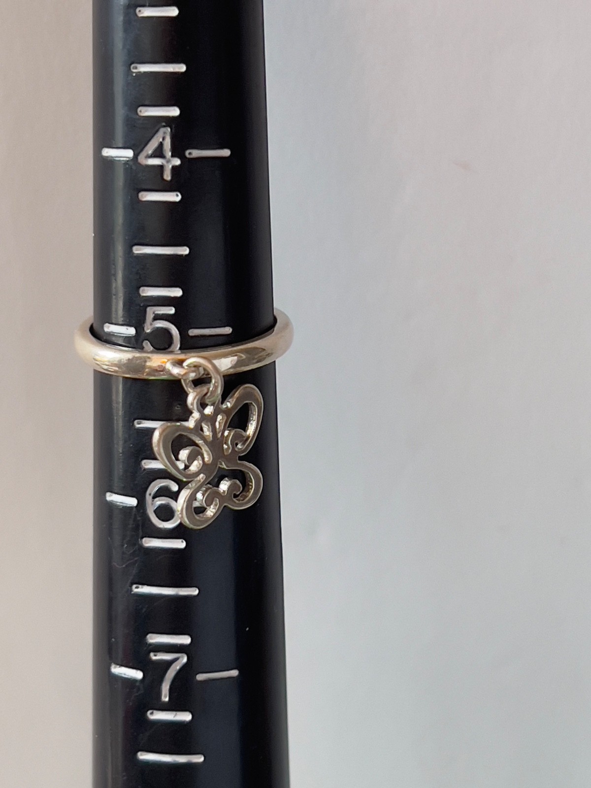 Vintage James Avery dangle  Turtle ring  silver  … - image 2