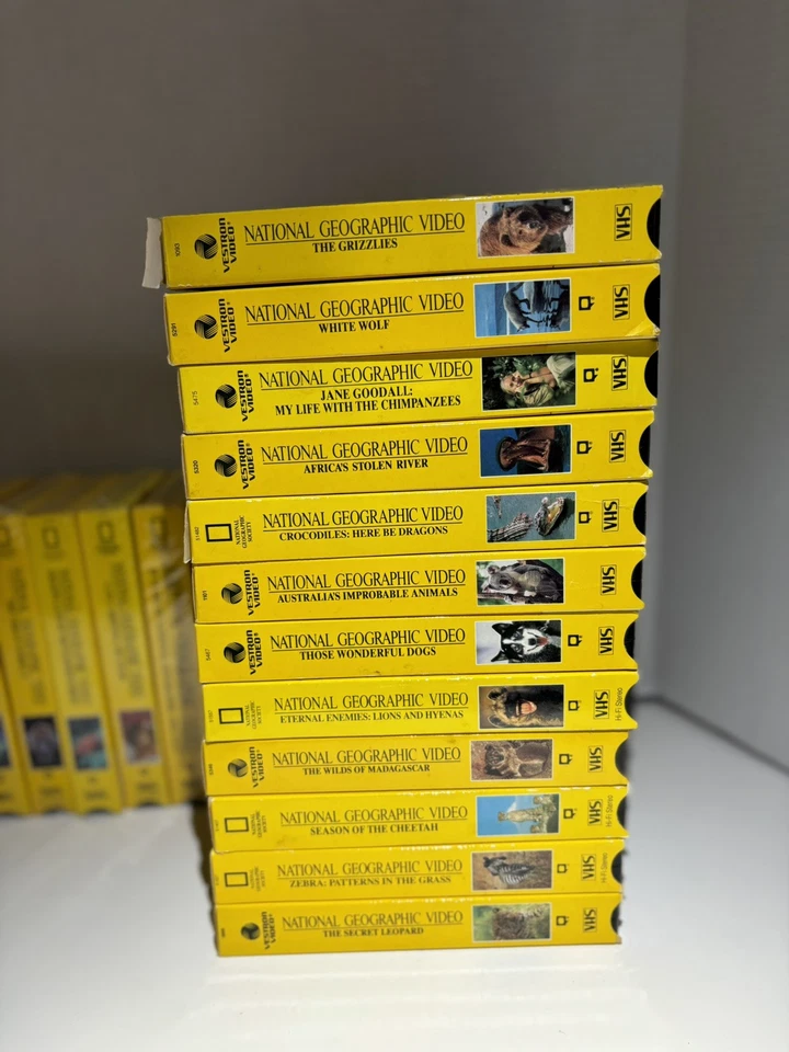 National Geographic Society Video Club VHS Tapes - 25 VHS Video Tapes 13 Sealed - Image 4 of 4