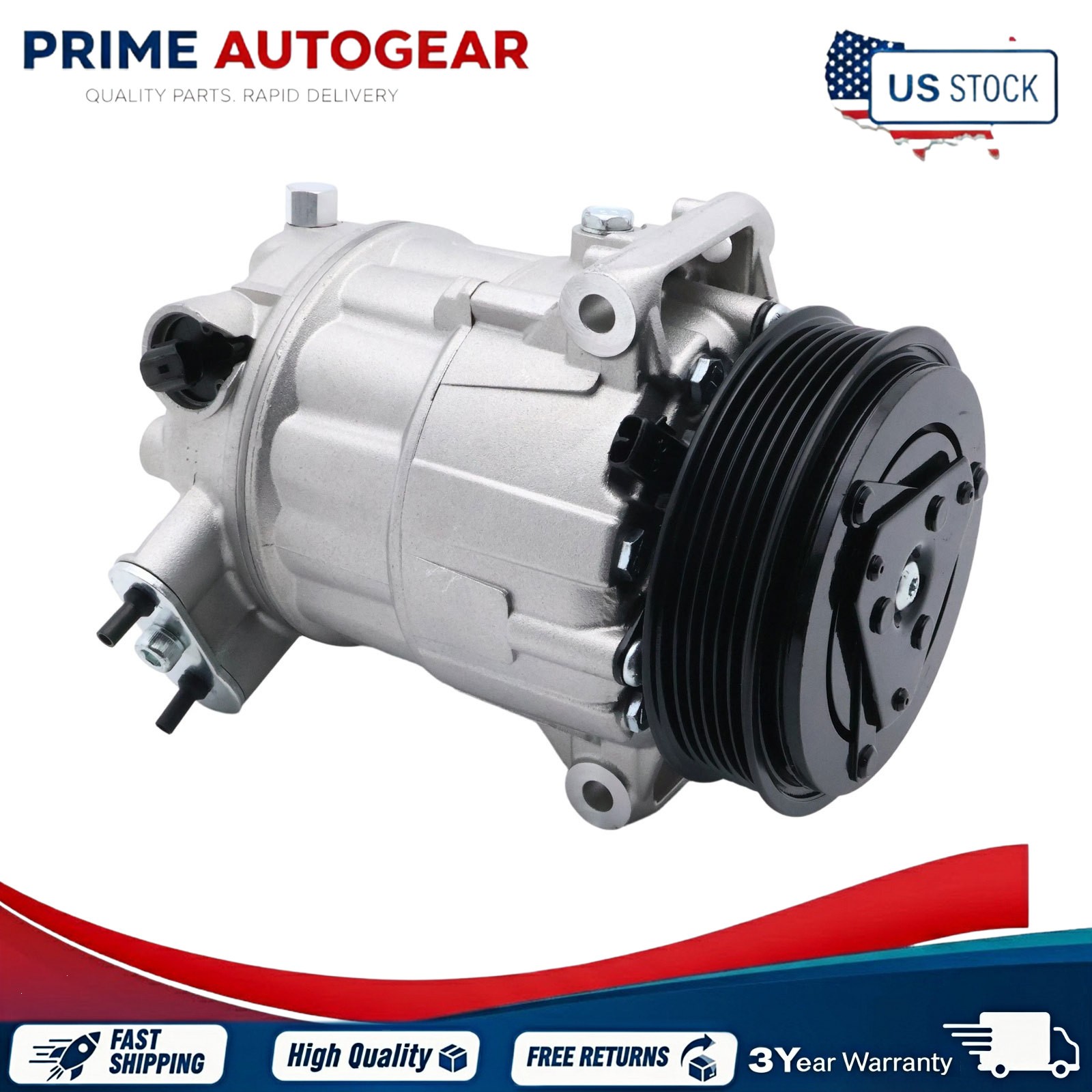 Maserati Ghibli 2015-2019 Compressor with bracket P/N 35232024F