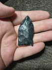 Authentic Ohio Black Zeleski Flint Paleo Point Indian Arrowhead Artifact — photo 5