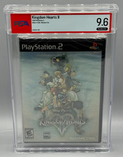 Kingdom Hearts II 2 Sony PlayStation 2 PS2 Silver Foil Sealed New PSA 9.6 A++