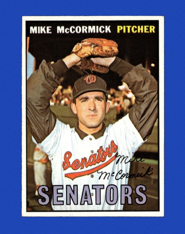 1967 Topps Set-Break # 86 Mike Mccormick NR-MINT *GMCARDS*