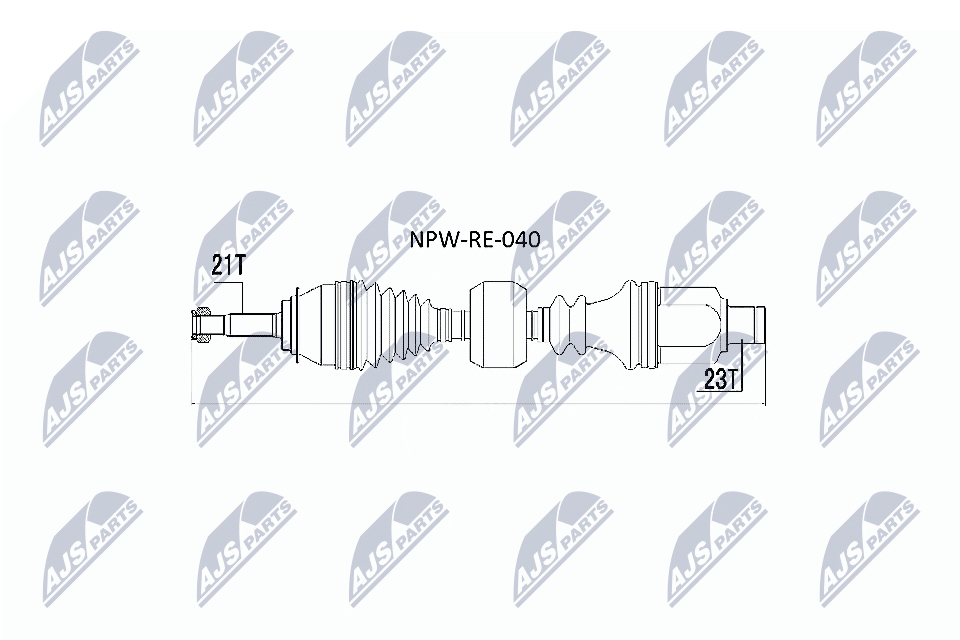 N.T.Y. NPW-RE-040.NTY Drive Shaft for DACIA,RENAULT - Image 8