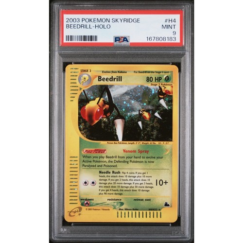 Beedrill graded PSA 9 for sale on eBay