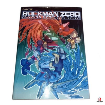Mega Man Zero / Rockman Zero Official Complete Works Art Illustration Book Used