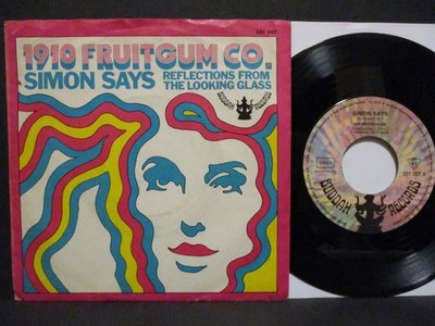 1910 FRUITGUM COMPANY 7'' :  SIMON SAYS = Bubblegum 1968