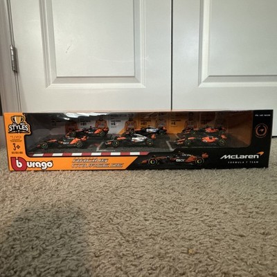 Bburago McLaren Racing Formula 1 - 6 Cars Exclusive Set - SEALED AND BRAND NEW