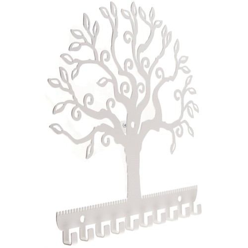 Earring Holder Necklace Organizer Hanging Jewelry Storage Rack, Tree of Life - Picture 6 of 13