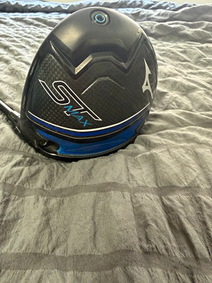 Mizuno ST MAX Driver 10.5° RH Stiff Graphite Shaft 1-Wood Black/Blue.