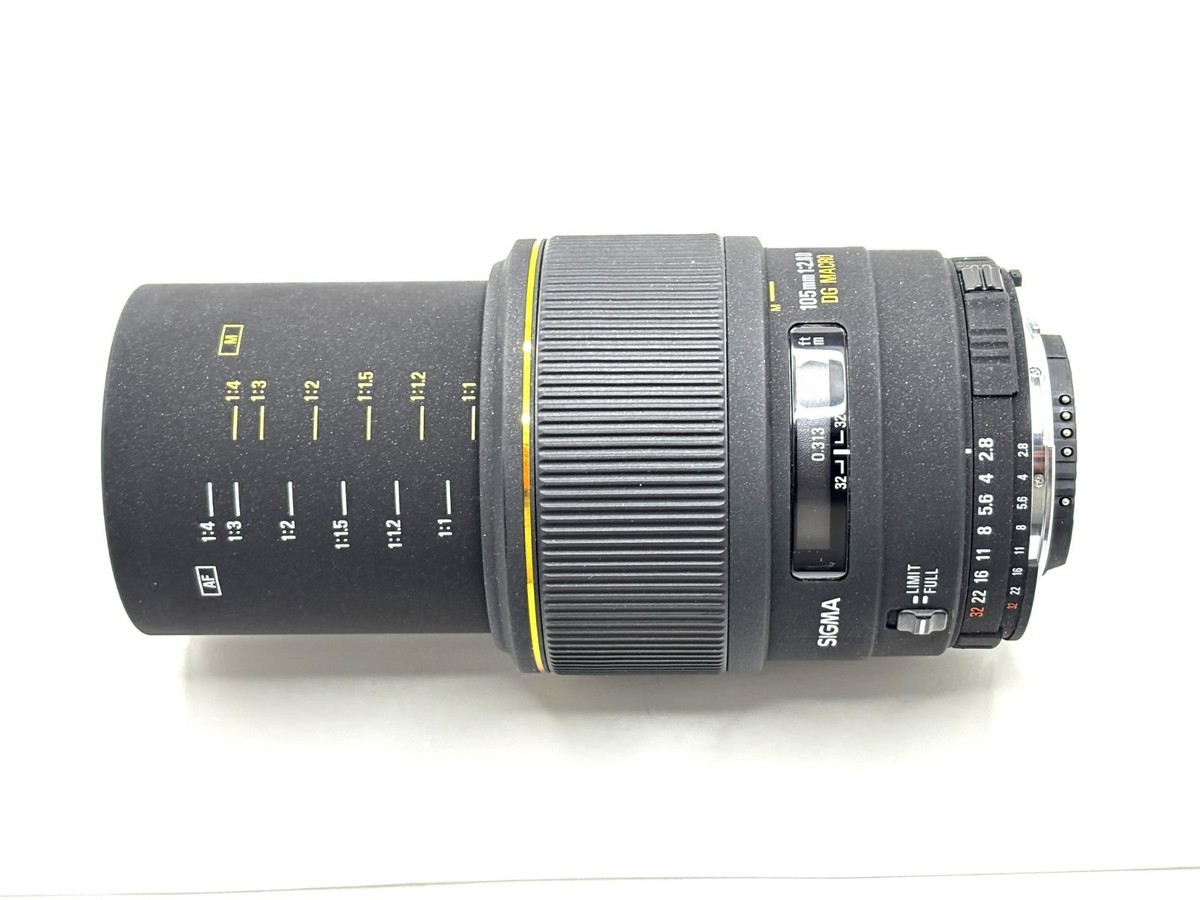 Top MINT w/ Case] Sigma AF 105mm F2.8 D EX DG Macro Lens For Nikon