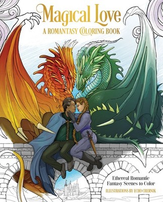 Romantasy Lover's Coloring Book: Swoon-Worthy Romantic Fanta...