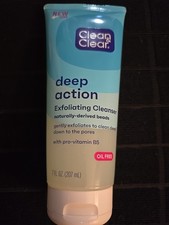 Gentle Oil-Free Exfoliating Face Wash  Scrub with Glycolic Acid, 7 Oz K59 