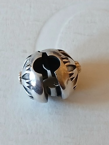 Original Pandora Element, Clip, Bicolor, mit 585er Gold, retired - Bild 4 von 4