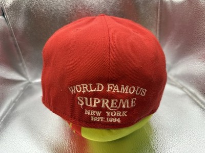 Supreme X New Era World Famous 1994 Hat Cap Fitted 7 1/2 Excellent