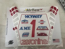 Authentic ZERONINE STADIUM  BMX Number plate - SKYWAY BMX
