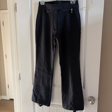 Womens Insulated Snow Ski Pants Black