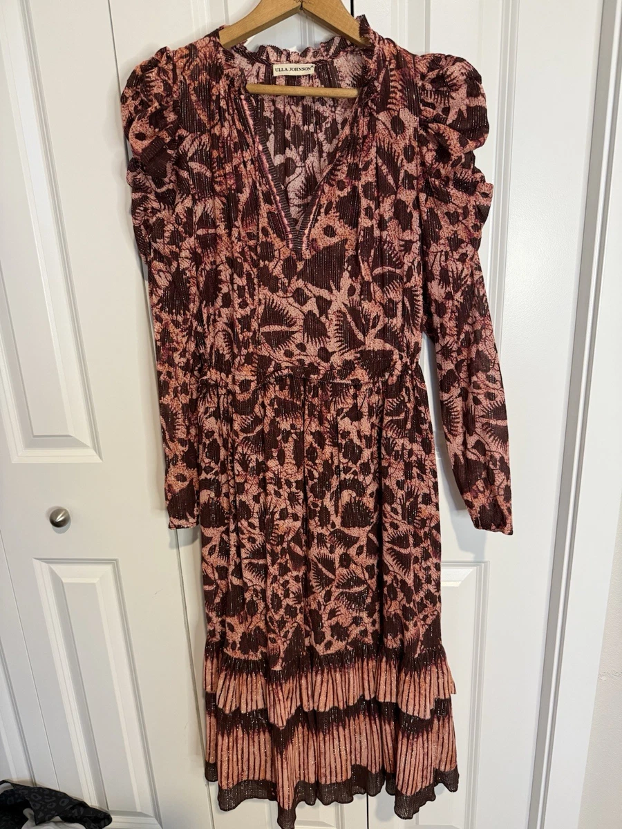 CUPSHE Mini abiti da donna scollo rotondo manica lunga bottoni testurizzati maglia una linea corta casual autunno abiti, nero, S
