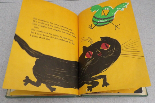 1961 ABNER GRABOFF I Know An Old Lady by Rose Bonne Music by Alan Mills BOOK HC - Picture 8 of 8