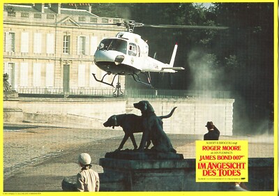 JAMES BOND 007 IM ANGESICHT DES TODES: 1 Aushangfoto (21x30cm) ROGER MOORE -5-