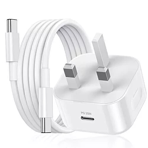 For Samsung Galaxy A06, A16, A26, A36 5G 20W Super Fast Charger Plug & Cable - Picture 1 of 7