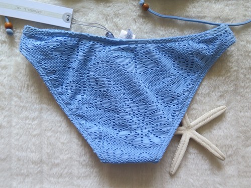NEW O'Neill Maple Lace Over Bikini 8AUS/ 4US Slide Tri Halter & Hipster SKYFALL - Picture 8 of 11