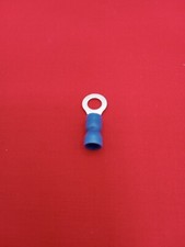  25Pc Blue Ring 16-14Ga AWG VINYL 3/16" electrical wire ring terminal connector