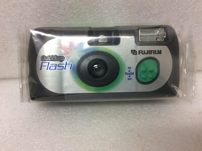 Fujifilm Quick Snap Flash Camera 27 Exp 35mm Single Use Point And Shoot Ex 2005