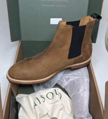Nisolo Mens Marco Everyday Chelsea Boots Tobacco Size 13 Pre-Foreclosure