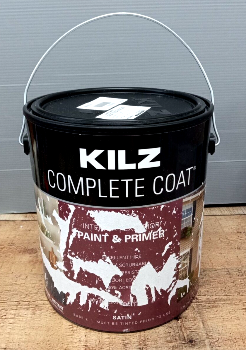 KILZ Complete Coat Paint & Primer INT/EXT Satin PRE TINTED Polished