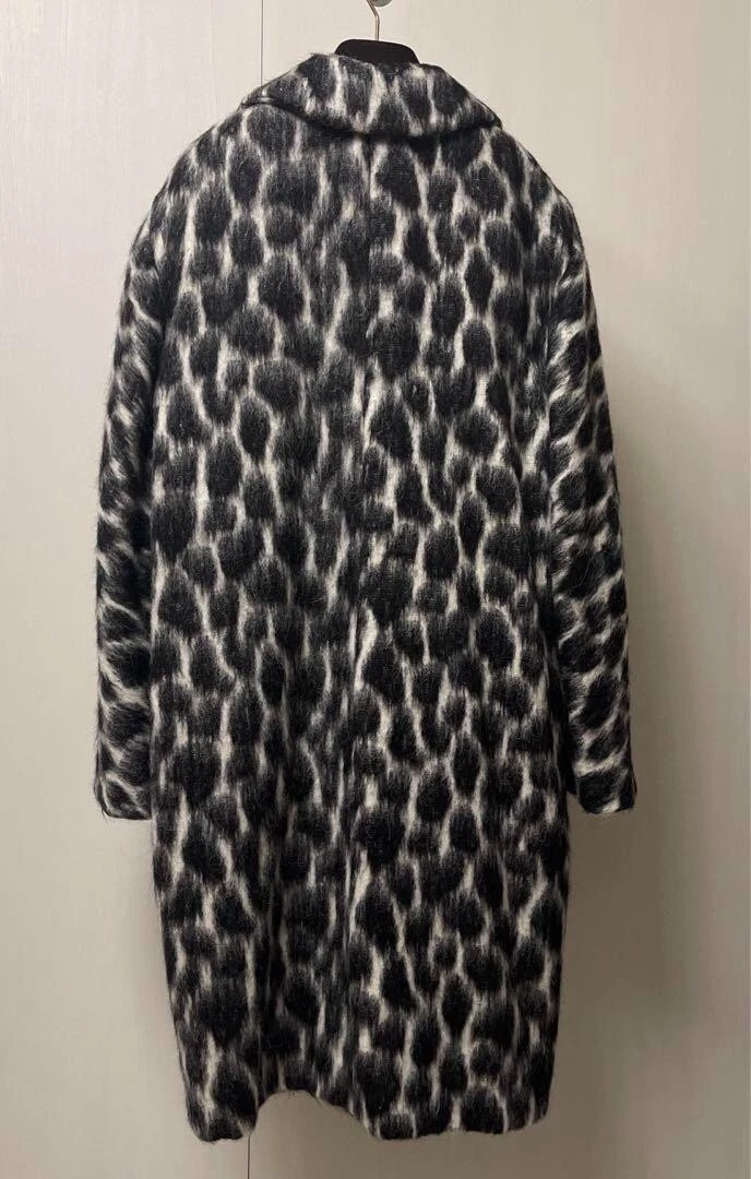 Autentico cappotto Gucci vintage cotone alpaca mohair lana nylon taglia 42