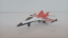 2001 Matchbox Attack Jet Black and Red Die-cast plane 1:72 Diecast