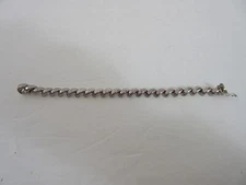 Sterling Silver MILOR Italy San Marco Bracelet  7" ~ 16.7 grams