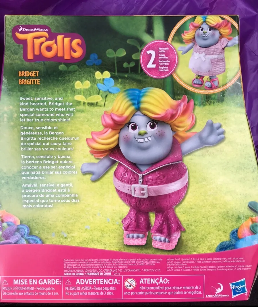 DreamWorks Trolls Bridget 23cm Figure by Trolls - Shop Online for