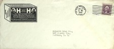 1933 H&H Cleaner Advertising Envelope – Des Moines Iowa to Buffalo NY