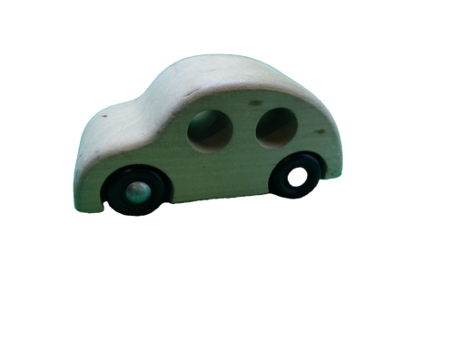 Creative Playthings made in Finland wooden VW Bug car vintage - Picture 1 of 3