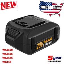 4000mAH WA3520 For WORX WA3525 20VMax Lithium Ion Battery WA3512 WA3732 WA3847