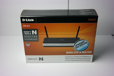 D-Link DIR-615-CS 300 Mbps 1-Port 10/100 Wireless N Router
