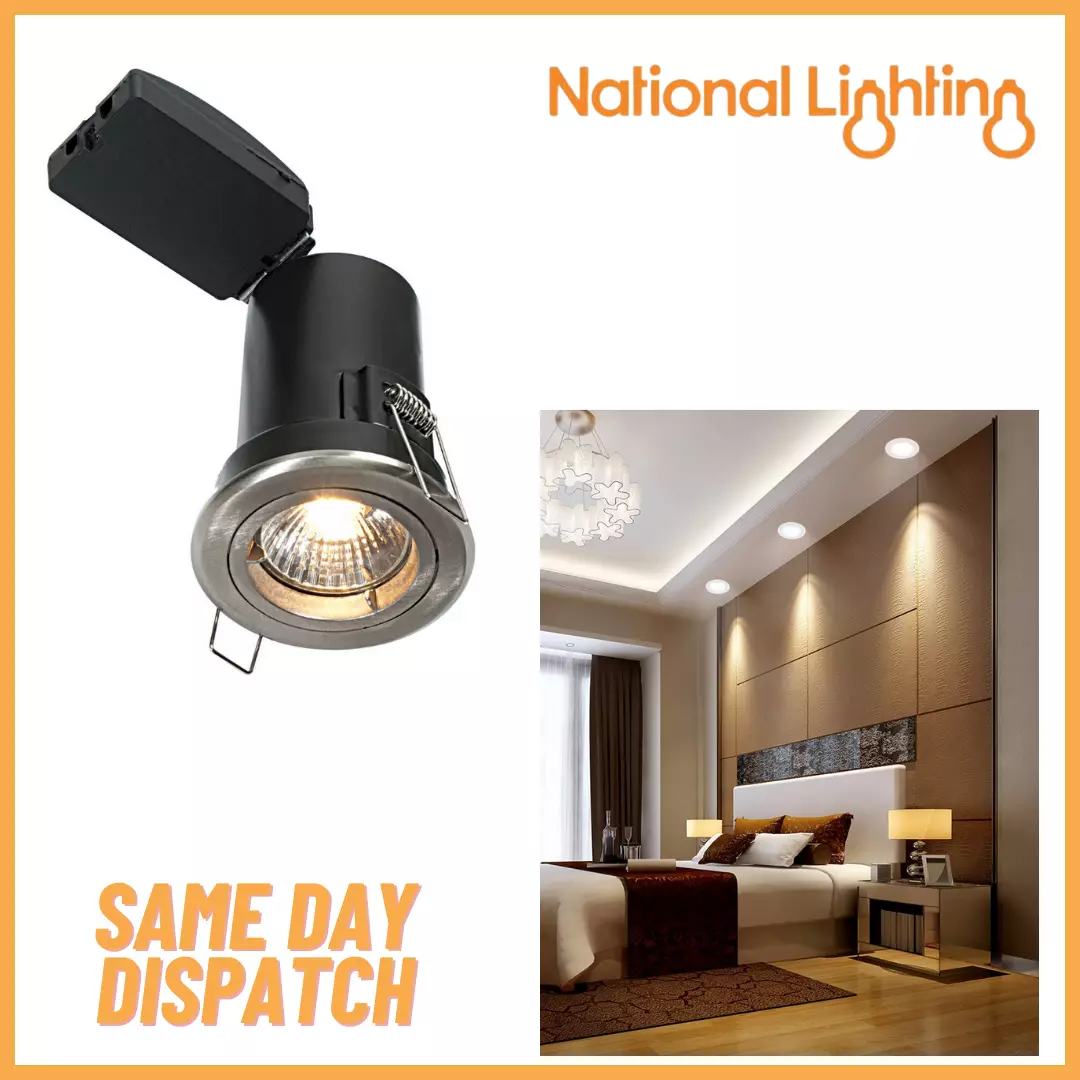 Recessed gu10 sale fire rated downlight