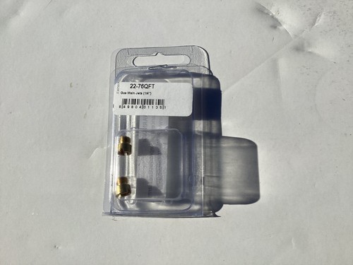 Carburador Holley Quick Fuel 22-76 76 chorros principales de gas 1/4-32 4150 4160 4500 paquete de 2 - Imagen 2 de 2