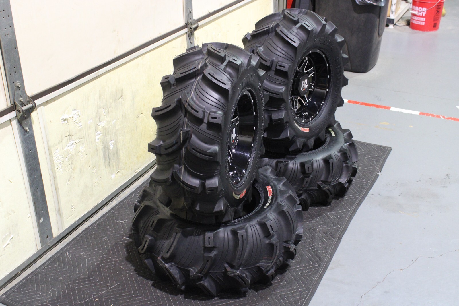 KAWASAKI TERYX 26" EXECUTIONER ATV TIRE & HL4 WHEEL KIT KAWL8 eBay