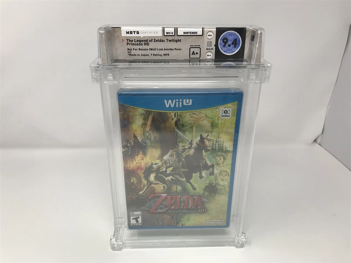 Unopened Wii U Legend of Zelda Twilight Princess HD Wolf Link