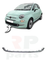 FOR FIAT 500 (312) LOUNGE 16-20 NEW FRONT BUMPER LOWER CHROME TRIM 735642308